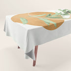 Tropical Leaf- Abstract Art 41 Tablecloth Gallery Image 1
