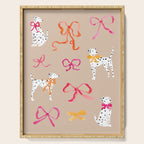Dalmatians in Bows Serving Tray Gallery Image 1