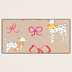 Dalmatians in Bows Desk Mat Gallery Image 3
