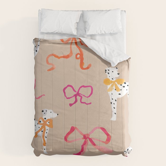 Dalmatians in Bows Comforter Gallery Image 6
