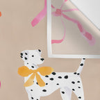 Dalmatians in Bows Wall Tapestry Gallery Image 3