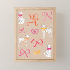 Dalmatians in Bows Mini Art Print Gallery Image 1