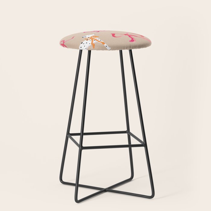 Dalmatians in Bows Stool Gallery Image 1