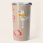 Dalmatians in Bows Travel Mug Gallery Image 2