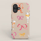 Dalmatians in Bows iPhone Case Gallery Image 1