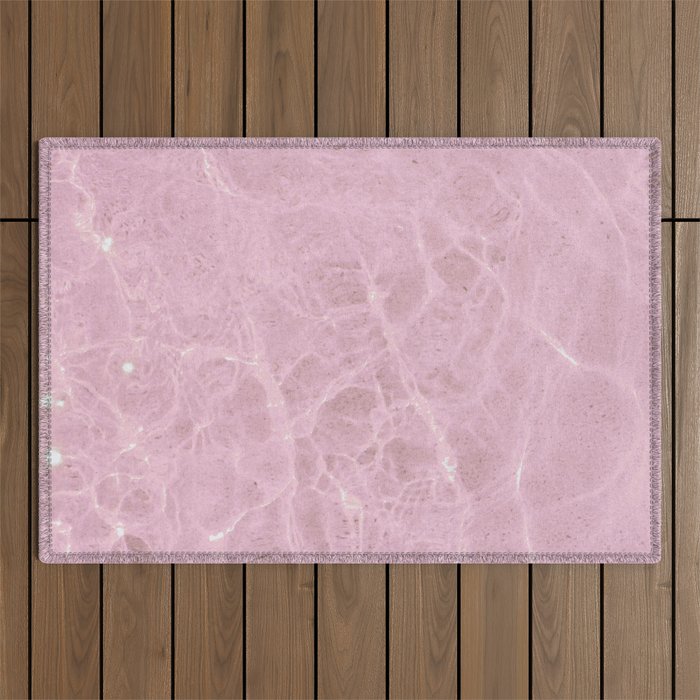 Pink Water Outdoor Rug Gallery Image 1