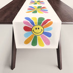 Smiley Hippie Daisy Table Runner Gallery Image 1