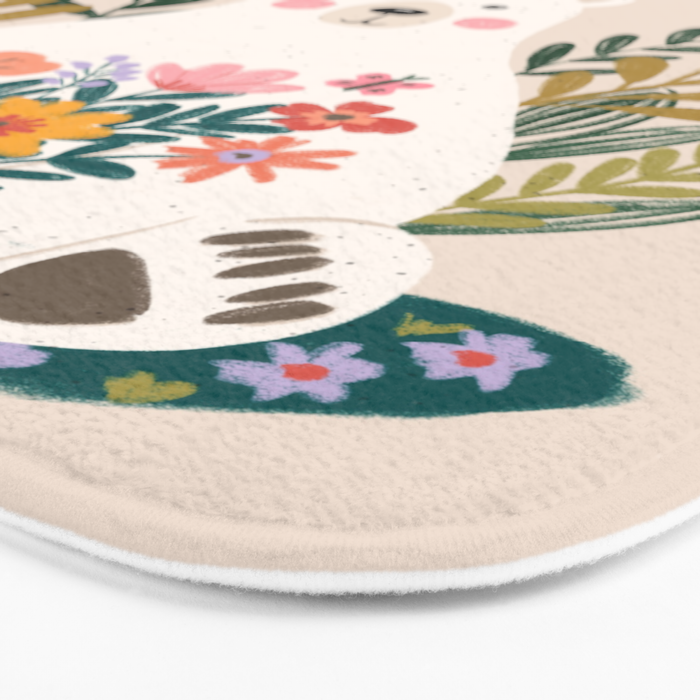 Dream Big Polar Bear Bath Mat Gallery Image 3