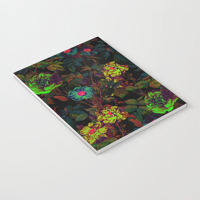 Floral Neon Garden Notebook Gallery Image 3