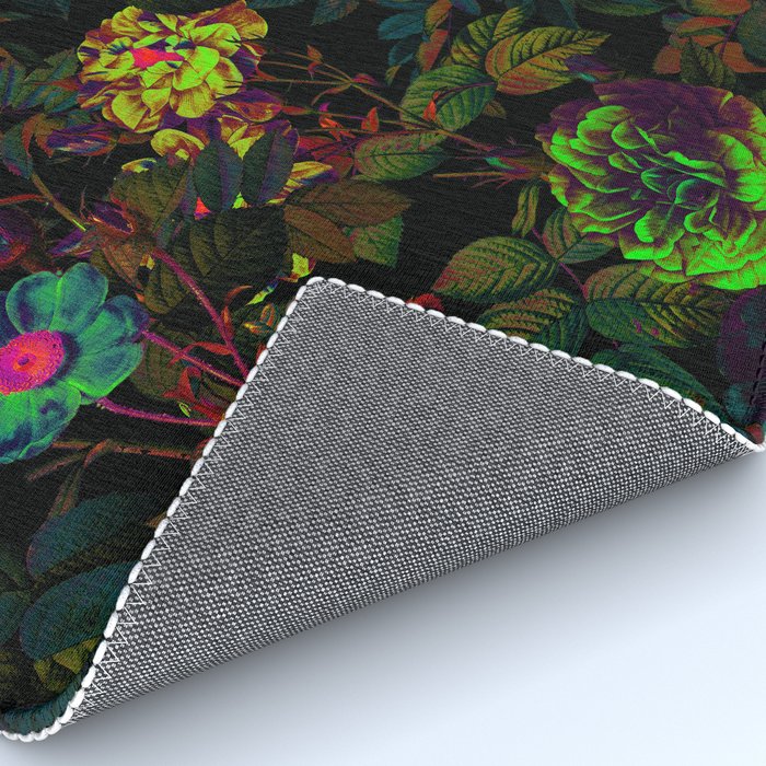 Floral Neon Garden Rug Gallery Image 4