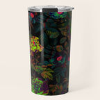 Floral Neon Garden Travel Mug Gallery Image 1