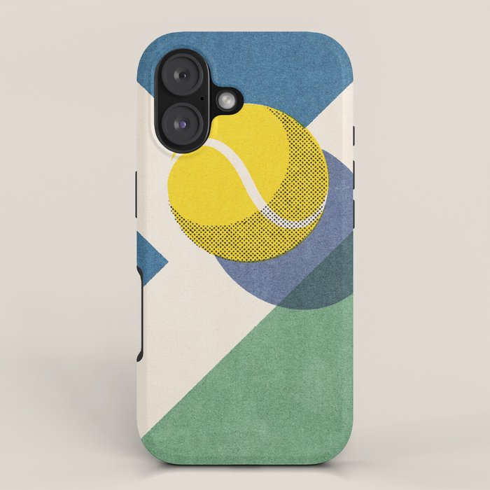 BALLS - Tennis - Hard Court - II iPhone Case Gallery Image 1