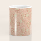 William Morris Apple Red Rust Gold Pattern Coffee Mug Gallery Image 4