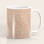 William Morris Apple Red Rust Gold Pattern Coffee Mug Gallery Image 1