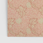 William Morris Apple Red Rust Gold Pattern Poster Gallery Image 3