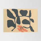Midcentury Hibiscus Rug Gallery Image 2