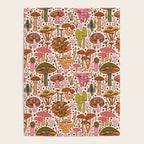 Vintage Mushroom Print Poster Gallery Image 4