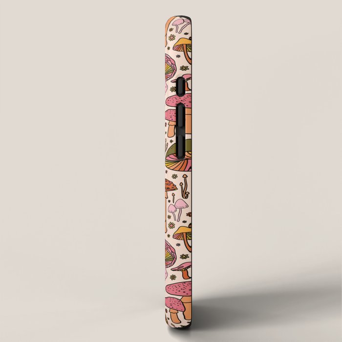 Vintage Mushroom Print iPhone Case Gallery Image 2