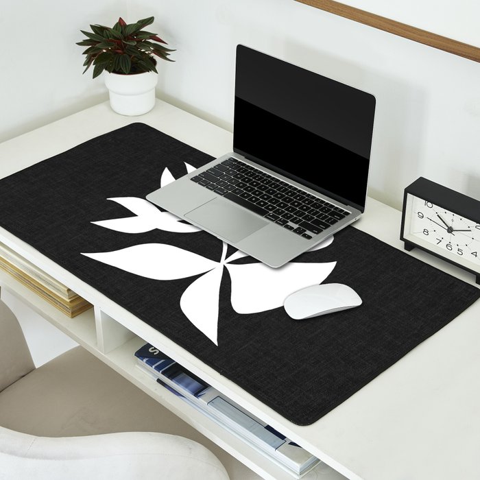 Forked Flower ii Desk Mat Gallery Image 2