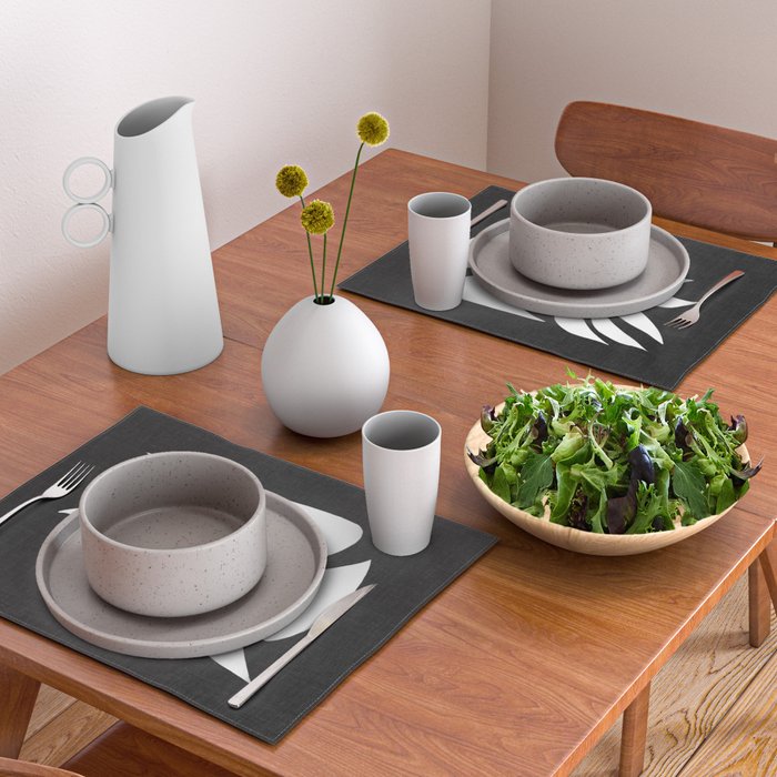 Forked Flower ii Placemat Gallery Image 2