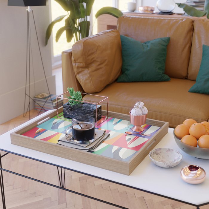 Retro Airline Nose Livery - USA Serving Tray Gallery Image 2