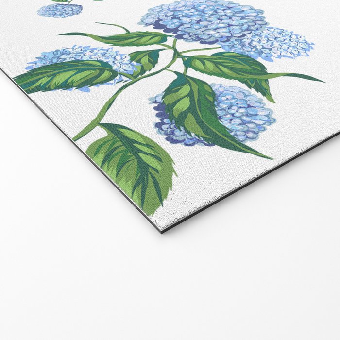 Hydrangeas blue and white - Jumbo Welcome Mat Gallery Image 2