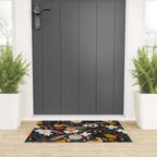 Christmas night forest 10 Welcome Mat Gallery Image 3