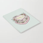 Taurus Heart Cake Notebook Gallery Image 2