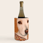 Klimt Dog with Brown Eyes Wine Chiller Gallery Image 1