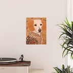 Klimt Dog with Brown Eyes Poster Gallery Image 2
