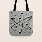 Atomic Love - Lunar Grey Tote Bag Gallery Image 1