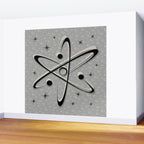 Atomic Love - Lunar Grey Wall Mural Gallery Image 2