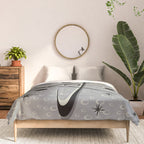 Atomic Love - Lunar Grey Comforter Gallery Image 3