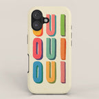 Oui oui oui iPhone Case Gallery Image 1