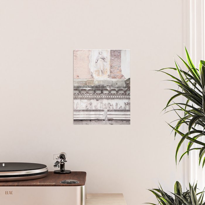 Minerva Temple - Rome Forum Architecture Photography Poster Gallery Image 2