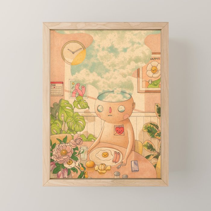 Happy Mini Art Print Gallery Image 1