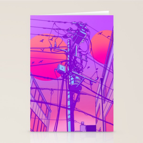 Anime Wires Stationery Card Gallery Image 2