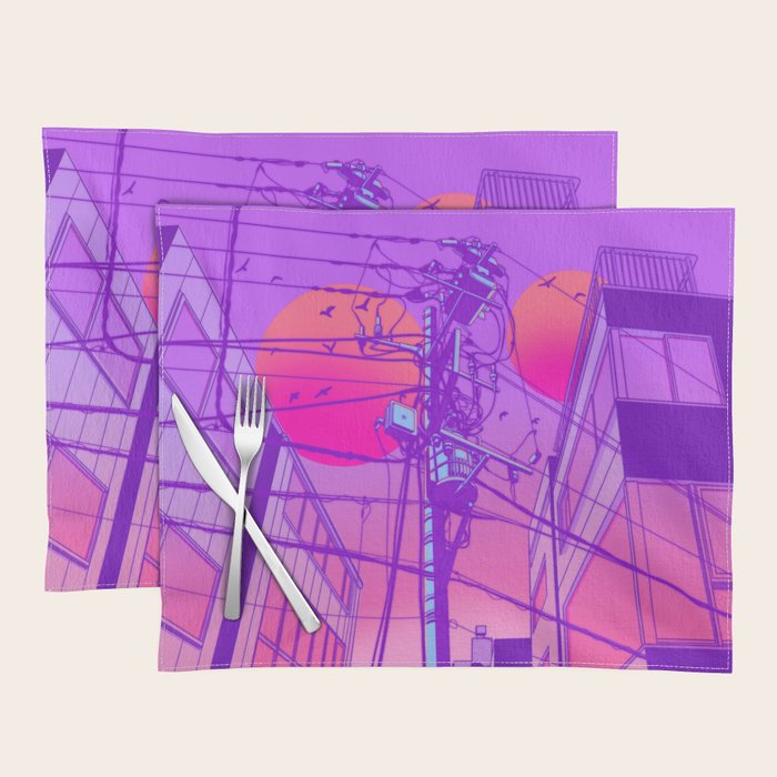 Anime Wires Placemat Gallery Image 1