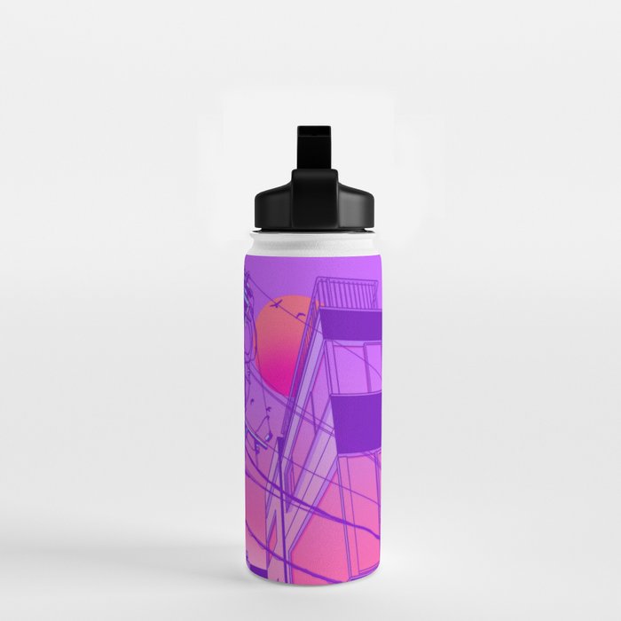Anime Wires Water Bottle Gallery Image 2