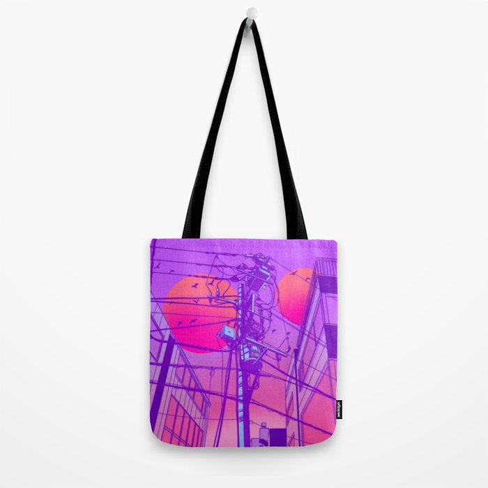 Anime Wires Tote Bag Gallery Image 2