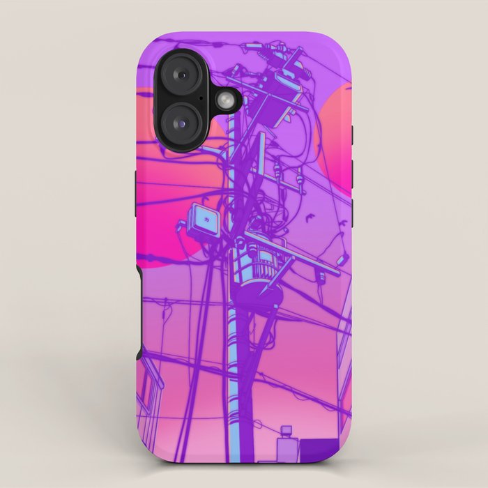 Anime Wires iPhone Case Gallery Image 1