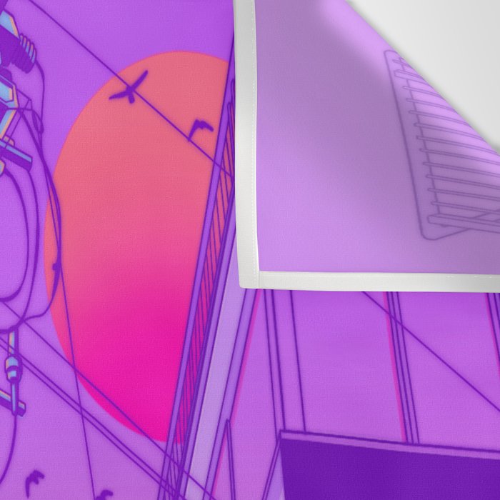 Anime Wires Wall Tapestry Gallery Image 3