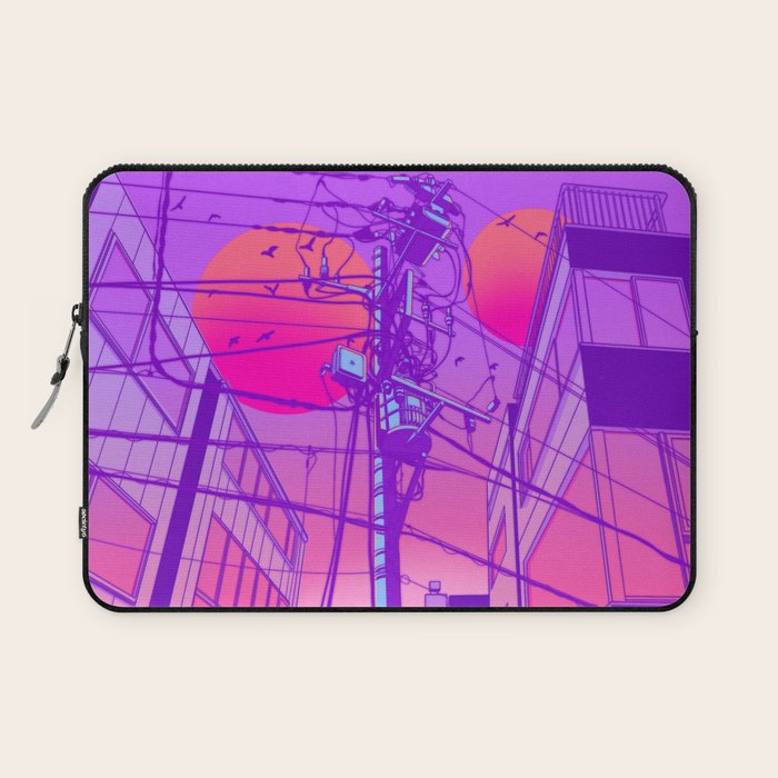 Anime Wires Laptop Sleeve Gallery Image 1