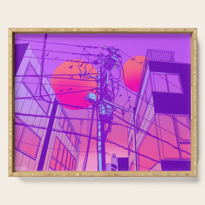Anime Wires Serving Tray Gallery Image 1
