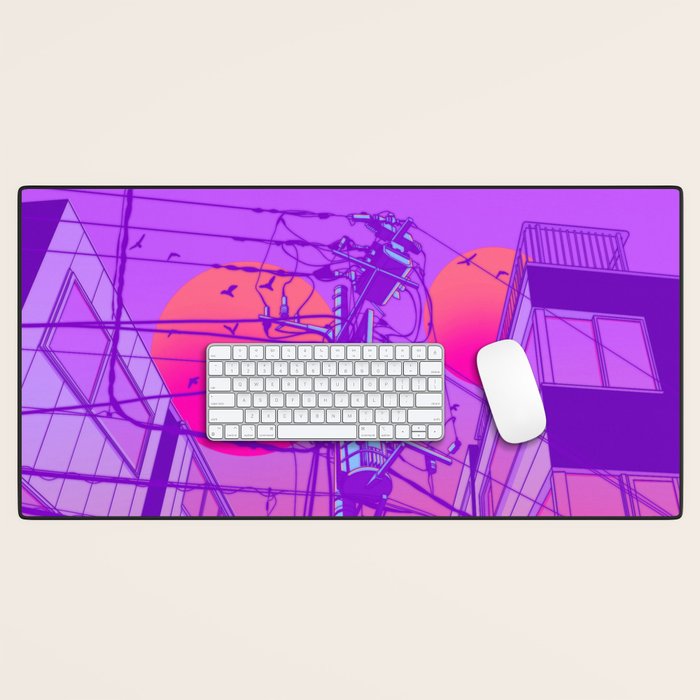 Anime Wires Desk Mat Gallery Image 1