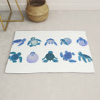 Baby sea turtles Rug Gallery Image 1