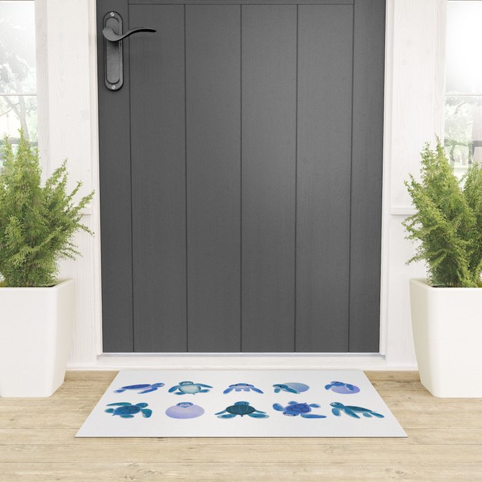 Baby sea turtles Welcome Mat Gallery Image 3