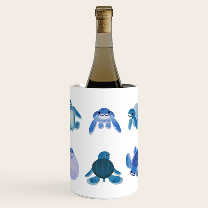 Baby sea turtles Wine Chiller Gallery Image 1