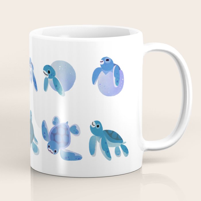 Baby sea turtles Coffee Mug Gallery Image 1