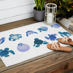 Baby sea turtles Outdoor Rug Gallery Image 2